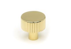 50362 From the Anvil Polished Brass Judd Cabinet Knob - 25mm (No Rose)