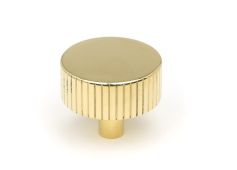 50368 From the Anvil Polished Brass Judd Cabinet Knob - 38mm (No Rose)