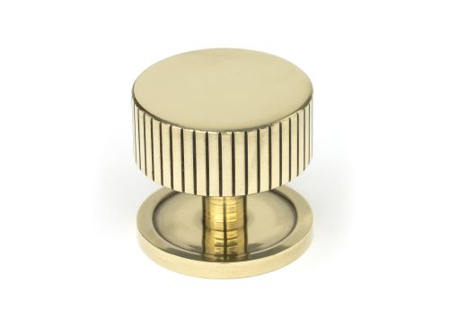 Click Here To Enlarge This Photo Of 50383 From the Anvil Aged Brass Judd Cabinet Knob - 38mm (Plain)