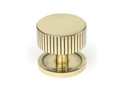 50383 From the Anvil Aged Brass Judd Cabinet Knob - 38mm (Plain)