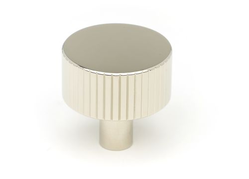 Click Here To Enlarge This Photo Of 50393 From the Anvil Polished Nickel Judd Cabinet Knob - 32mm (No rose)
