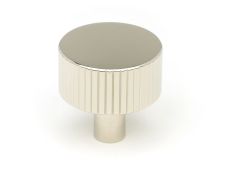 50393 From the Anvil Polished Nickel Judd Cabinet Knob - 32mm (No rose)