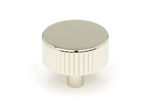 Click Here To Enlarge This Photo Of 50396 From the Anvil Polished Nickel Judd Cabinet Knob - 38mm (No rose)