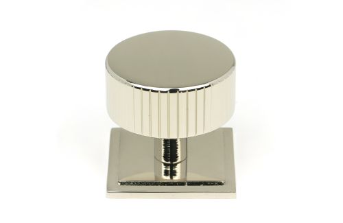 Click Here To Enlarge This Photo Of 50397 From the Anvil Polished Nickel Judd Cabinet Knob - 38mm (Square)