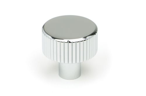 Click Here To Enlarge This Photo Of 50401 From the Anvil Polished Chrome Judd Cabinet Knob - 25mm (No rose)