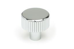 50401 From the Anvil Polished Chrome Judd Cabinet Knob - 25mm (No rose)