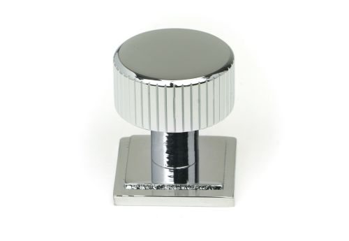 Click Here To Enlarge This Photo Of 50402 From the Anvil Polished Chrome Judd Cabinet Knob - 25mm (Square)