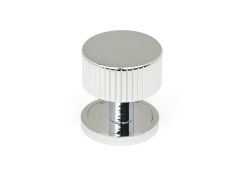 50403 From the Anvil Polished Chrome Judd Cabinet Knob - 32mm (Plain)