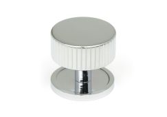 50406 From the Anvil Polished Chrome Judd Cabinet Knob - 38mm (Plain)