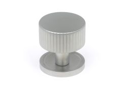 50415 From the Anvil Satin Chrome Judd Cabinet Knob - 32mm (Plain)