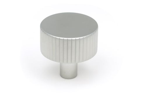 Click Here To Enlarge This Photo Of 50416 From the Anvil Satin Chrome Judd Cabinet Knob - 32mm (No rose)
