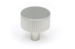 50416 From the Anvil Satin Chrome Judd Cabinet Knob - 32mm (No rose)