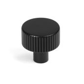 50425 From the Anvil Matt Black Judd Cabinet Knob - 25mm (No rose)