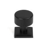 50426 From the Anvil Matt Black Judd Cabinet Knob - 25mm (Square)
