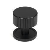 50427 From the Anvil Matt Black Judd Cabinet Knob - 32mm (Plain)