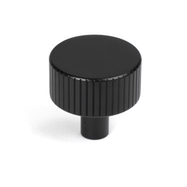 Click Here To Enlarge This Photo Of 50428 From the Anvil Matt Black Judd Cabinet Knob - 32mm (No rose)