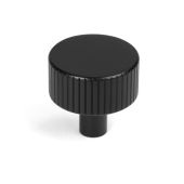 50428 From the Anvil Matt Black Judd Cabinet Knob - 32mm (No rose)
