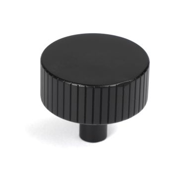 Click Here To Enlarge This Photo Of 50431 From the Anvil Matt Black Judd Cabinet Knob - 38mm (No rose)