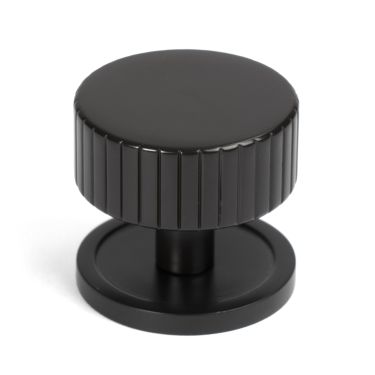 Click Here To Enlarge This Photo Of 50454 From the Anvil Aged Bronze Judd Cabinet Knob - 38mm (Plain)