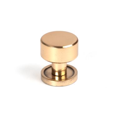 Click Here To Enlarge This Photo Of 50460 From the Anvil Polished Bronze Kelso Cabinet Knob - 25mm (Plain)