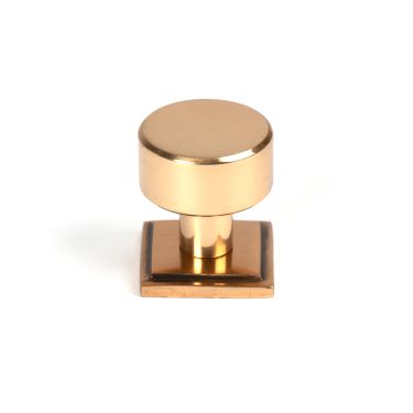 Click Here To Enlarge This Photo Of 50462 From the Anvil Polished Bronze Kelso Cabinet Knob - 25mm (Square)