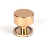 50463 From the Anvil Polished Bronze Kelso Cabinet Knob - 32mm (Plain)