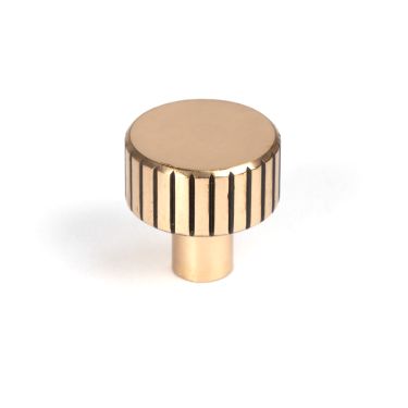 Click Here To Enlarge This Photo Of 50473 From the Anvil Polished Bronze Judd Cabinet Knob - 25mm (No rose)