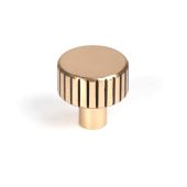 50473 From the Anvil Polished Bronze Judd Cabinet Knob - 25mm (No rose)