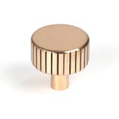 50476 From the Anvil Polished Bronze Judd Cabinet Knob - 32mm (No rose)