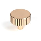50479 From the Anvil Polished Bronze Judd Cabinet Knob - 38mm (No rose)