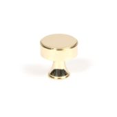 50484 From the Anvil Polished Brass Scully Cabinet Knob - 25mm