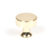 50485 From the Anvil Polished Brass Scully Cabinet Knob - 32mm