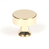 50486 From the Anvil Polished Brass Scully Cabinet Knob - 38mm
