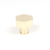 50489 From the Anvil Polished Brass Kahlo Cabinet Knob - 38mm