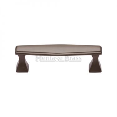 Click Here To Enlarge This Photo Of C0334 203-MB Heritage Brass Cabinet Pull Deco Design 203mm ctc Matt Bronze Finish