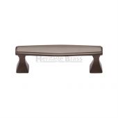 C0334 203-MB Heritage Brass Cabinet Pull Deco Design 203mm ctc Matt Bronze Finish