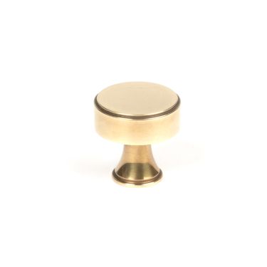 Click Here To Enlarge This Photo Of 50498 From the Anvil Aged Brass Scully Cabinet Knob - 25mm