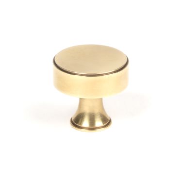 Click Here To Enlarge This Photo Of 50499 From the Anvil Aged Brass Scully Cabinet Knob - 32mm