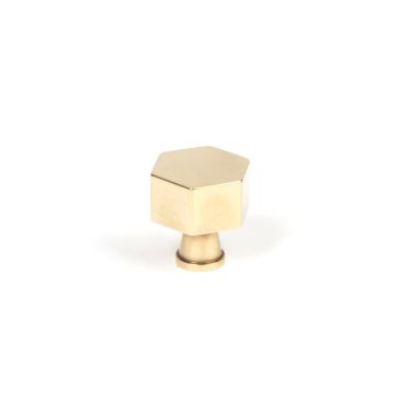 Click Here To Enlarge This Photo Of 50501 From the Anvil Aged Brass Kahlo Cabinet Knob - 25mm
