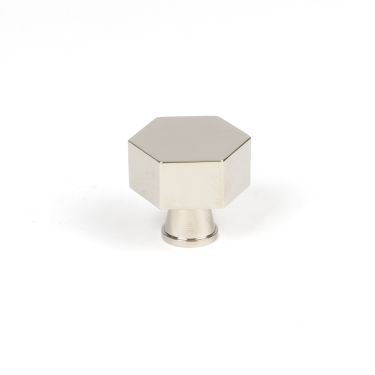 Click Here To Enlarge This Photo Of 50516 From the Anvil Polished Nickel Kahlo Cabinet Knob - 32mm