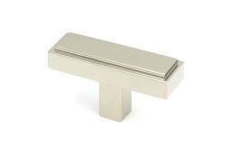 50518 From the Anvil Polished Nickel Scully T-Bar Cabinet Knob