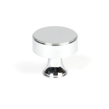 Click Here To Enlarge This Photo Of 50527 From the Anvil Polished Chrome Scully Cabinet Knob - 32mm