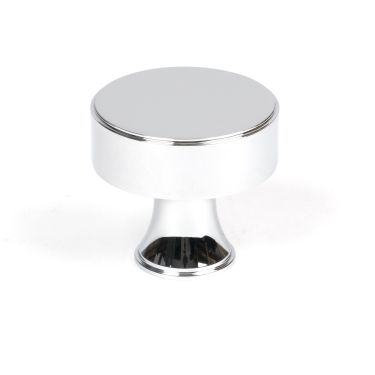 Click Here To Enlarge This Photo Of 50528 From the Anvil Polished Chrome Scully Cabinet Knob - 38mm