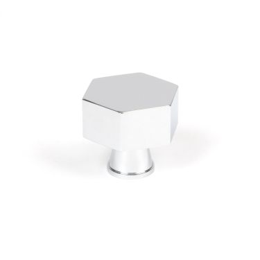 Click Here To Enlarge This Photo Of 50531 From the Anvil Polished Chrome Kahlo Cabinet Knob - 38mm