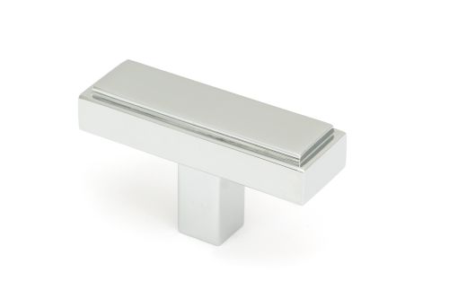 Click Here To Enlarge This Photo Of 50532 From the Anvil Polished Chrome Scully T-Bar Cabinet Knob