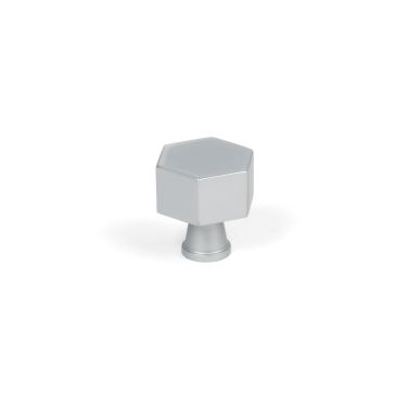 Click Here To Enlarge This Photo Of 50543 From the Anvil Satin Chrome Kahlo Cabinet Knob - 25mm