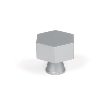 Click Here To Enlarge This Photo Of 50545 From the Anvil Satin Chrome Kahlo Cabinet Knob - 38mm