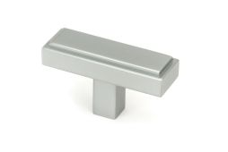 50546 From the Anvil Satin Chrome Scully T-Bar Cabinet Knob