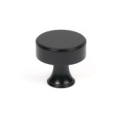 50555 From the Anvil Matt Black Scully Cabinet Knob - 32mm