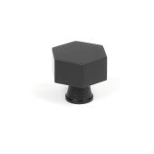 50559 From the Anvil Matt Black Kahlo Cabinet Knob - 38mm